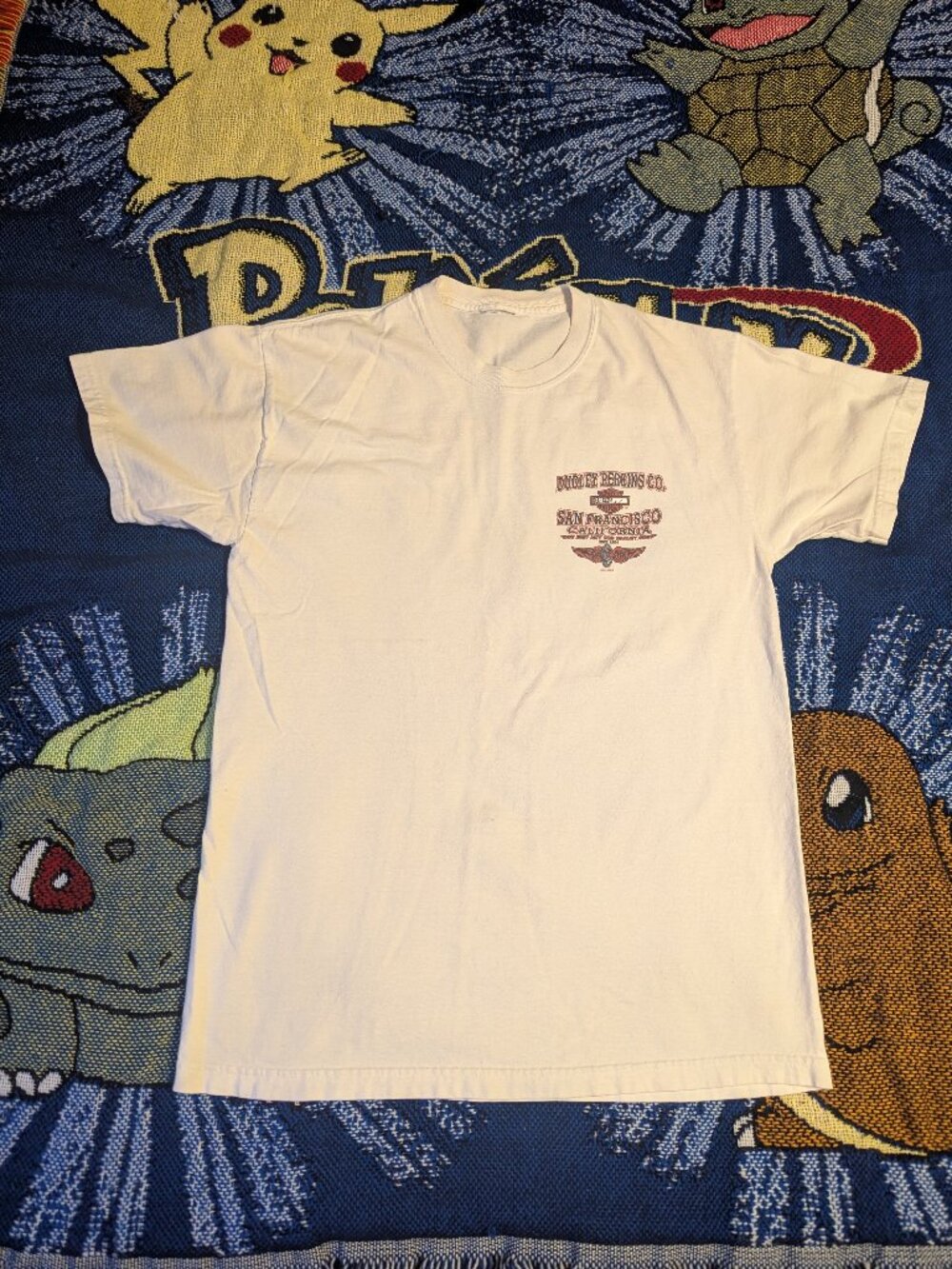 Vintage 1999 Harley-Davidson San Francisco White T-Shirt sz Medium